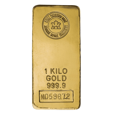 Gold 1 Kg (32.148 oz) Bar